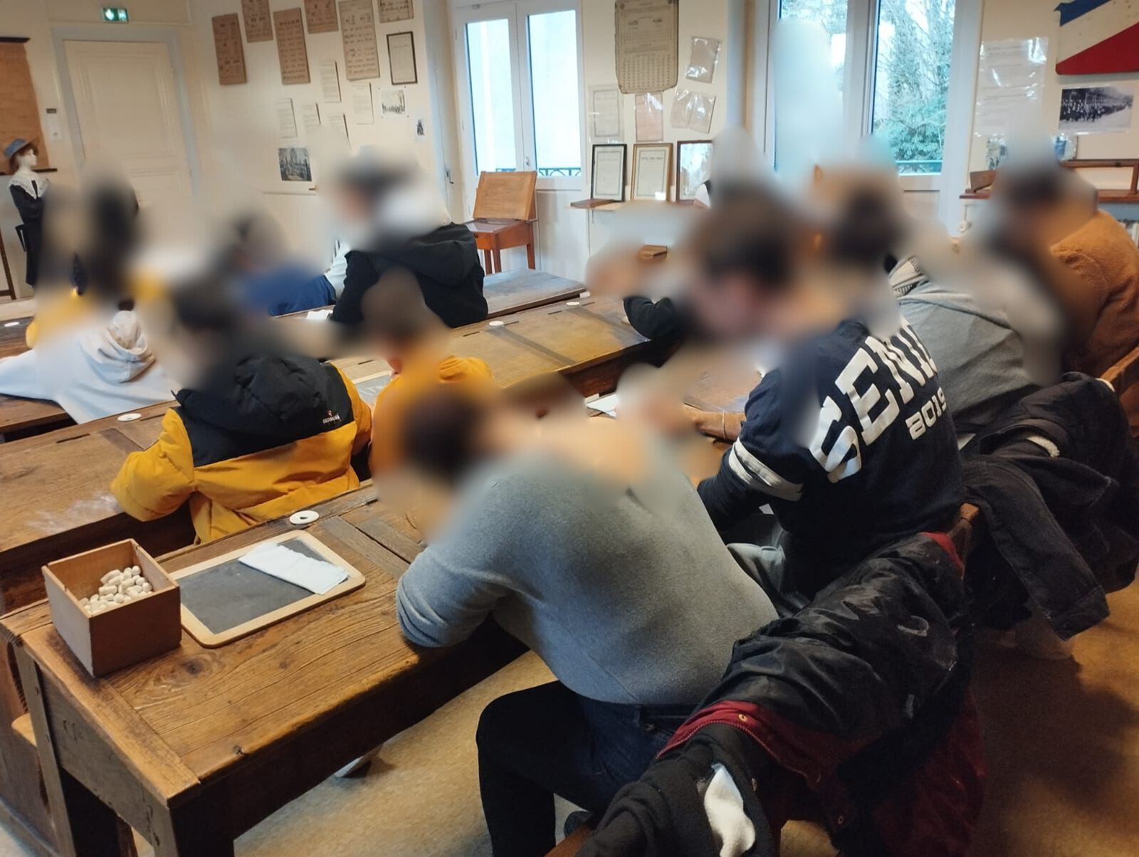 Visite du musée de l'école à Saint-Rémy
